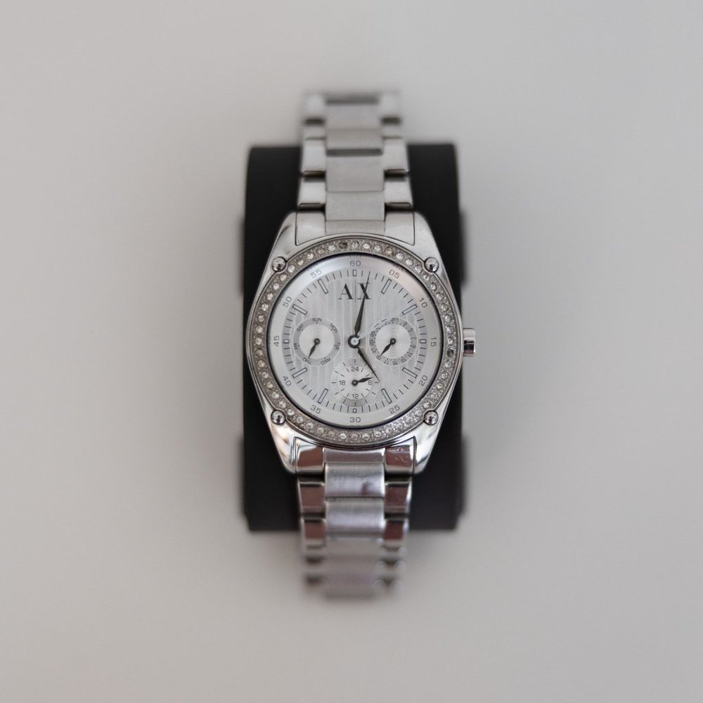 Armani Exchange Ax Multi-Function Silver Sporty G… - image 2